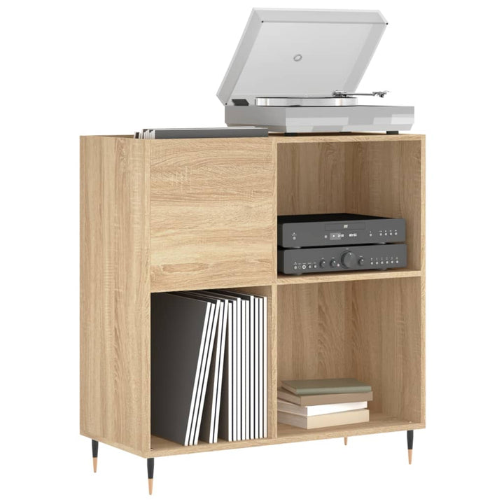 Stereobänk Sonoma-Ek 84,5X38X89 Cm Konstruerat Trä