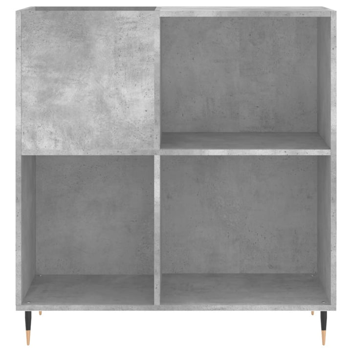 Stereobänk Betong-Grå 84,5X38X89 Cm Konstruerat Trä