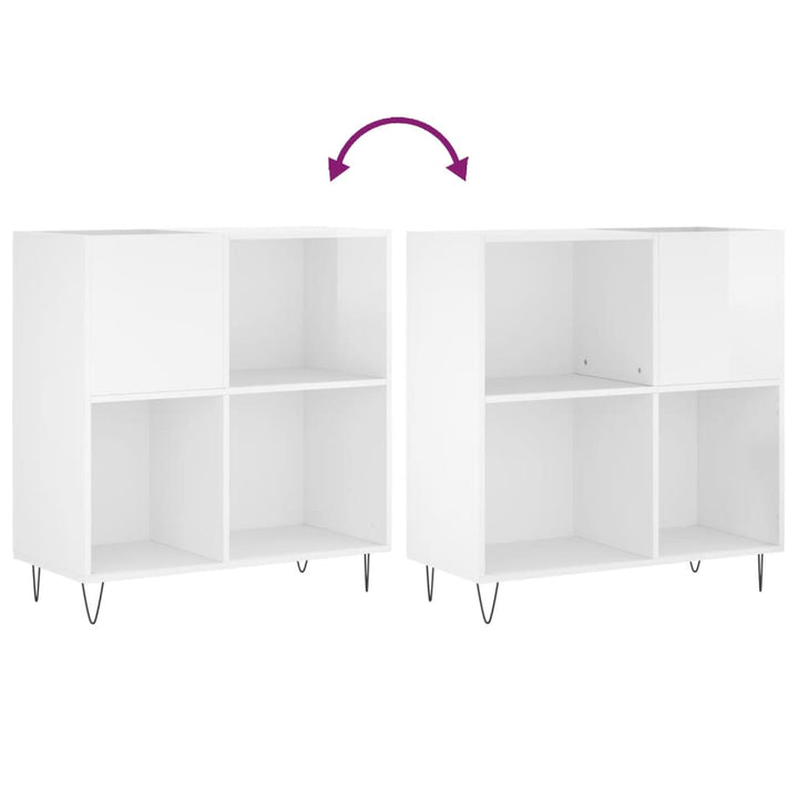 Stereobänk 84,5X38X89 Cm Konstruerat Trä