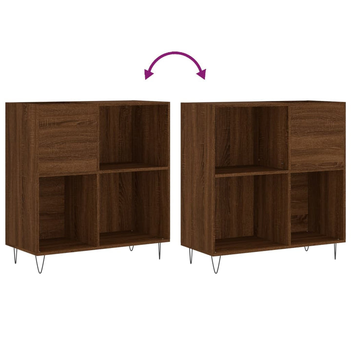 Stereobänk 84,5X38X89 Cm Konstruerat Trä
