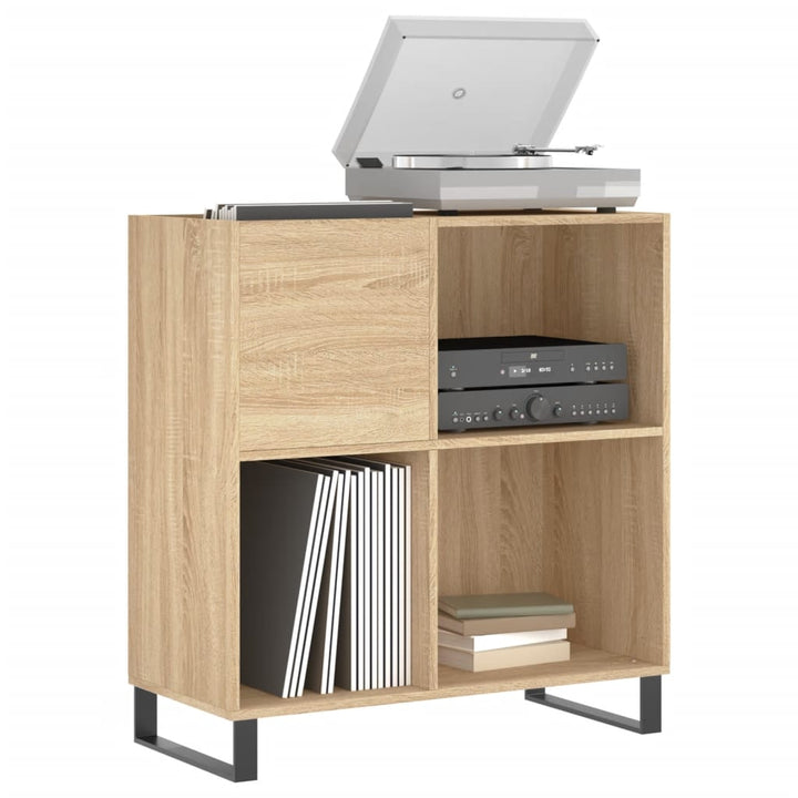 Stereobänk Sonoma-Ek 84,5X38X89 Cm Konstruerat Trä
