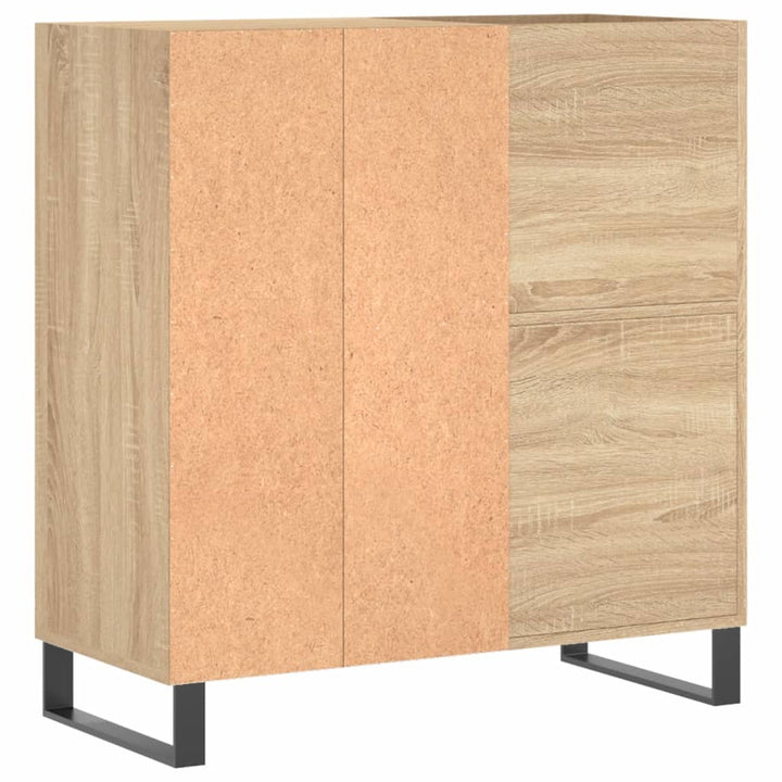 Stereobänk Sonoma-Ek 84,5X38X89 Cm Konstruerat Trä