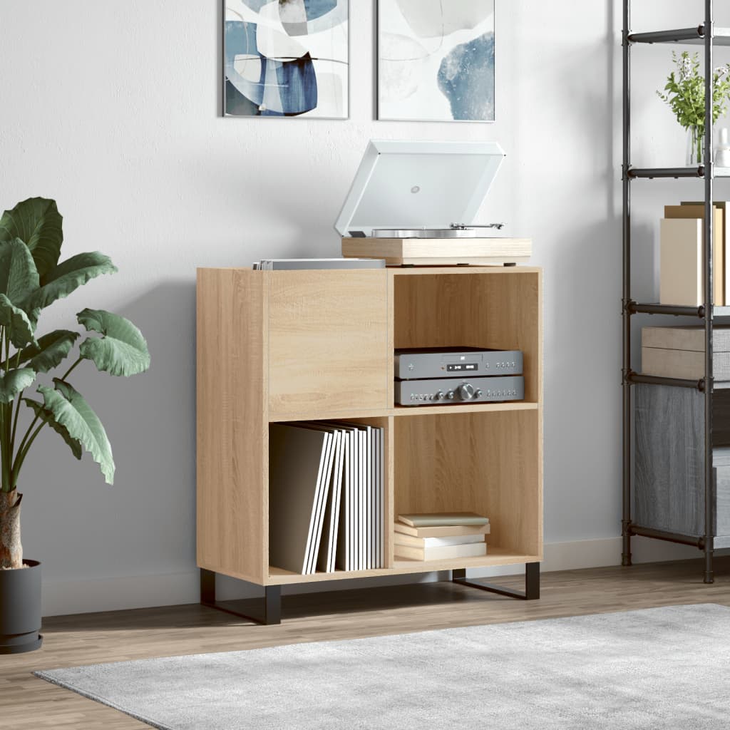 Stereobänk Sonoma-Ek 84,5X38X89 Cm Konstruerat Trä