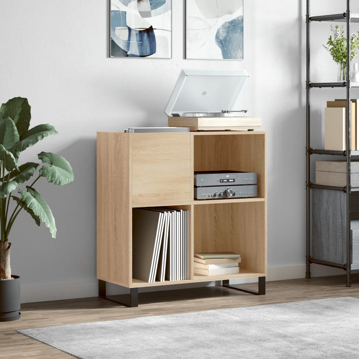 Stereobänk Sonoma-Ek 84,5X38X89 Cm Konstruerat Trä