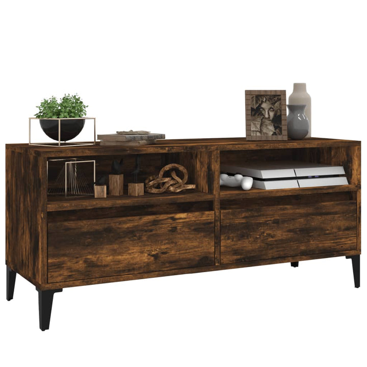 Tv-Bänk 100X34,5X44,5 Cm Konstruerat Trä