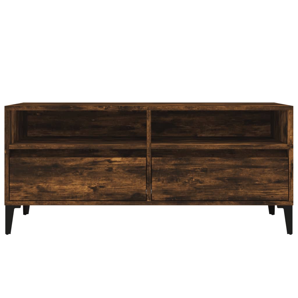 Tv-Bänk 100X34,5X44,5 Cm Konstruerat Trä