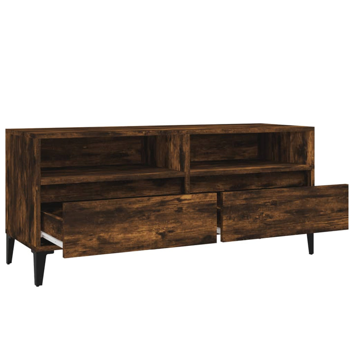 Tv-Bänk 100X34,5X44,5 Cm Konstruerat Trä