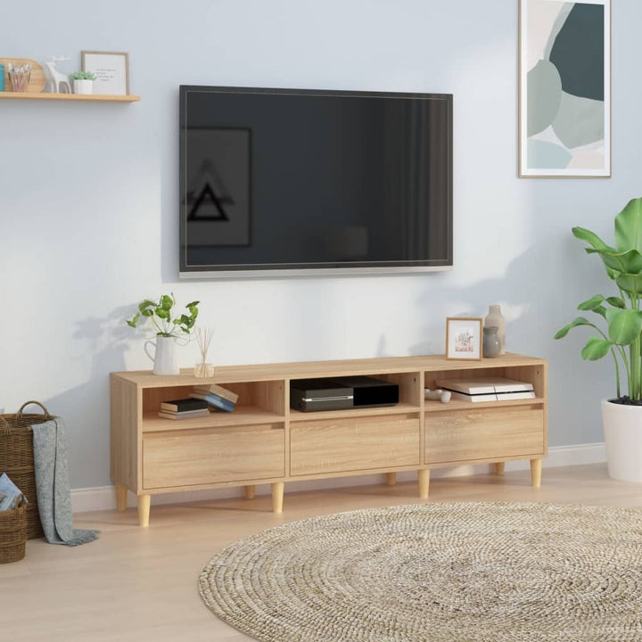 Tv-Bänk 150X30X44,5 Cm Konstruerat Trä