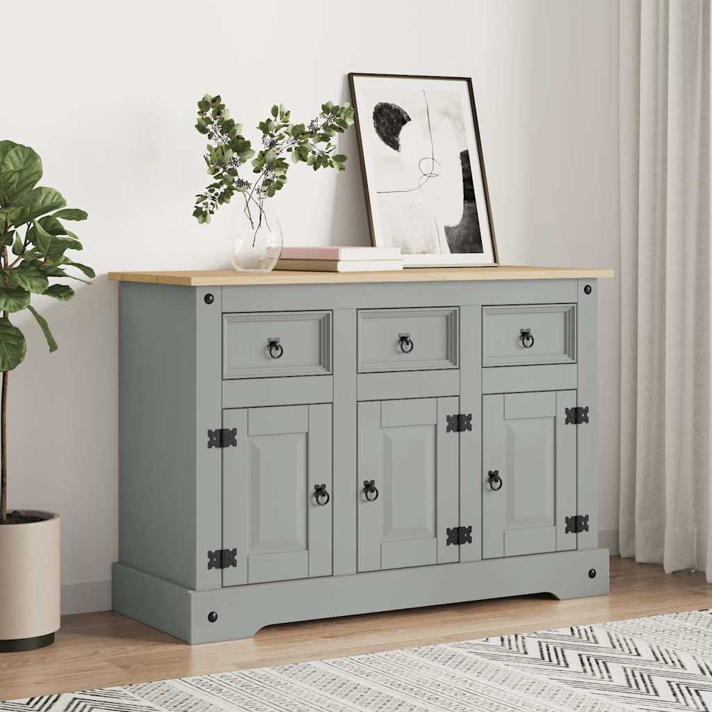Skänk &amp;quot;Corona&amp;quot; 112X44X78 Cm Massivt Trä Mexikansk Furu