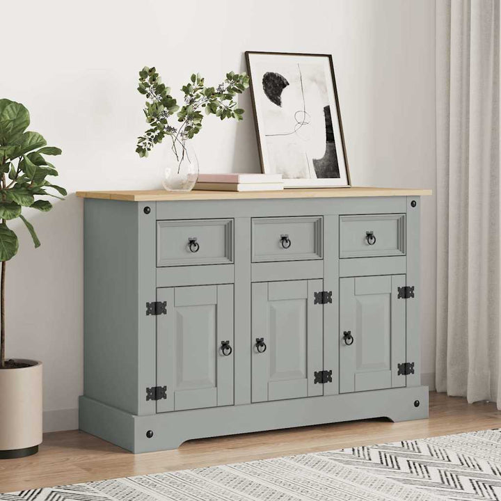 Skänk &amp;quot;Corona&amp;quot; 112X44X78 Cm Massivt Trä Mexikansk Furu