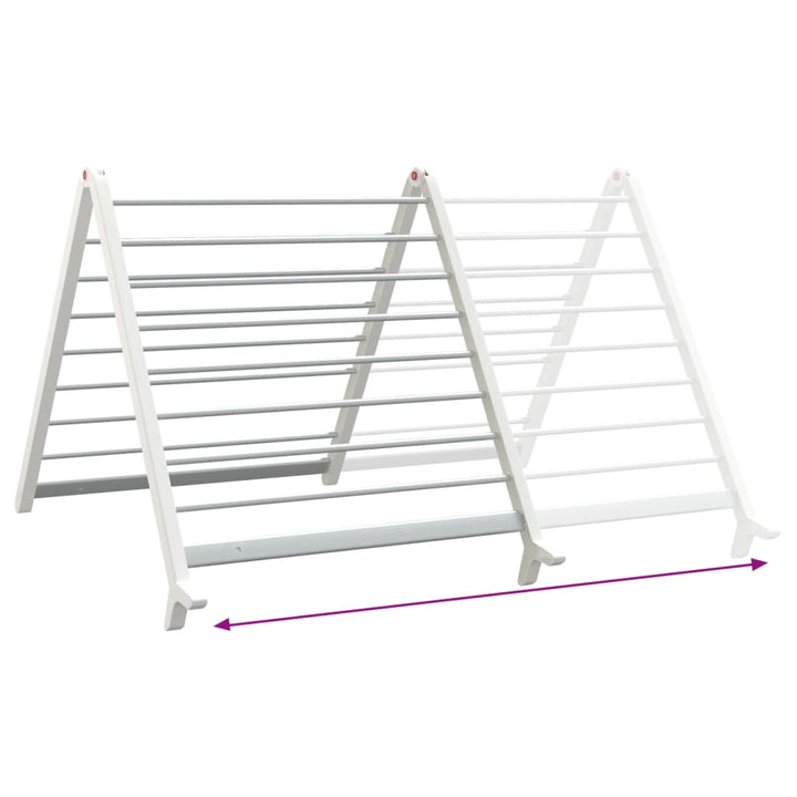 Torkställ För Badkar Utfällbart 53-90 Cm Aluminium