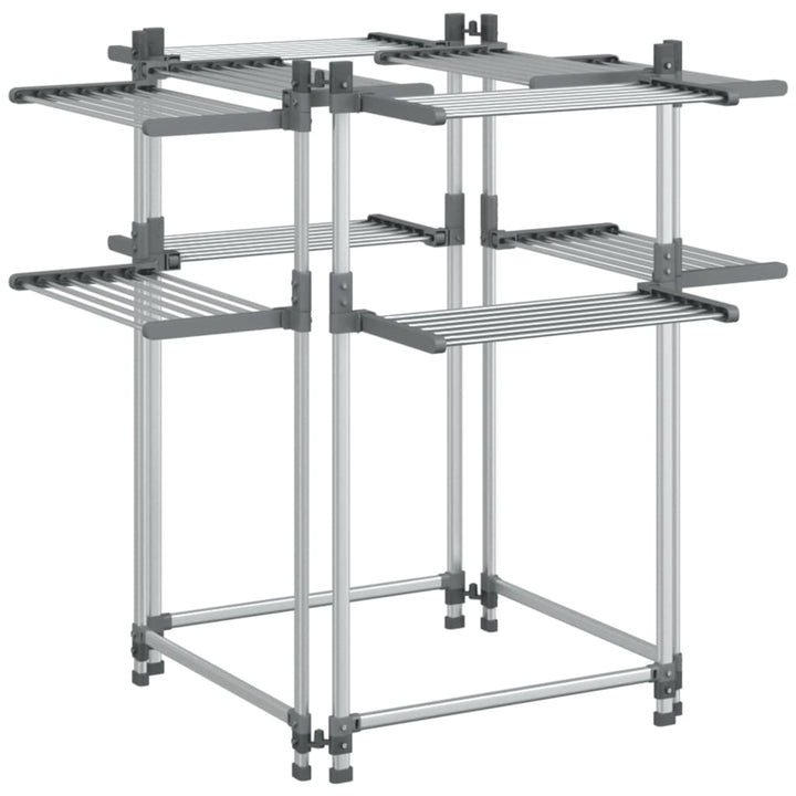 Torkställ 107X107X120 Cm Aluminium