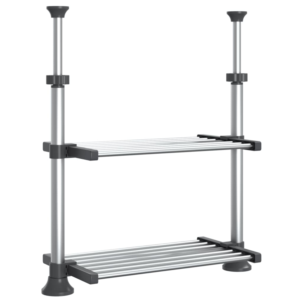 Kökshylla 50X25X(50-70) Cm Aluminium