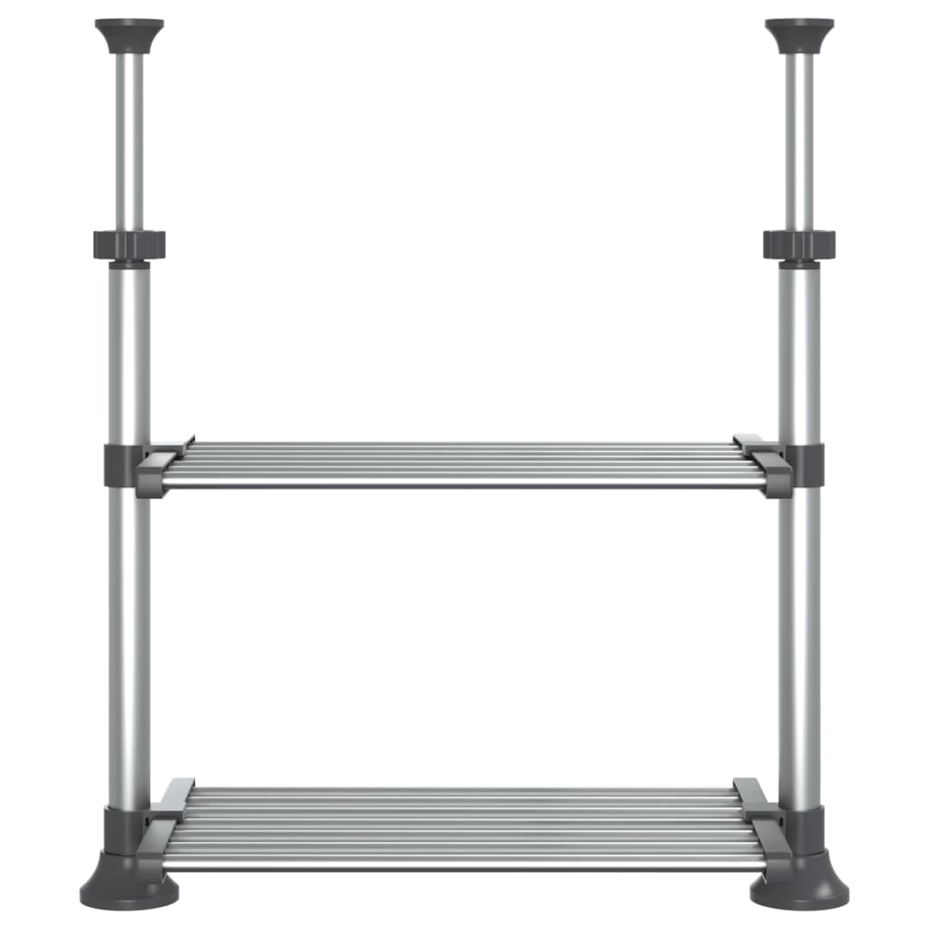 Kökshylla 50X25X(50-70) Cm Aluminium