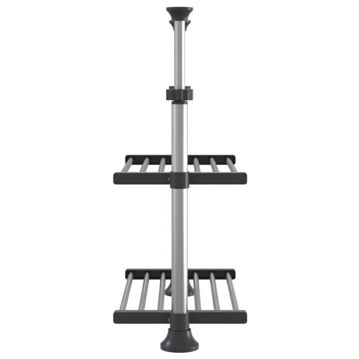 Kökshylla 50X25X(50-70) Cm Aluminium