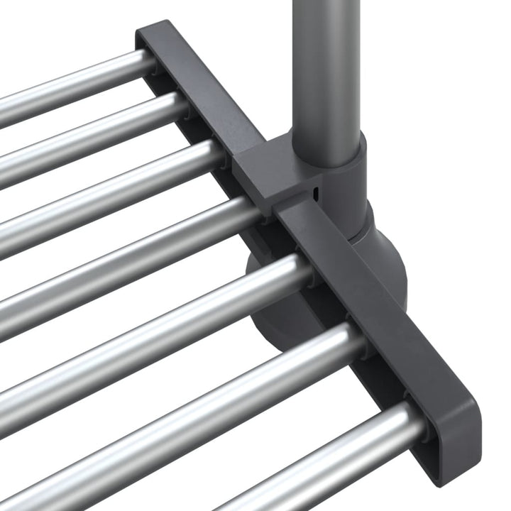 Kökshylla 50X25X(50-70) Cm Aluminium