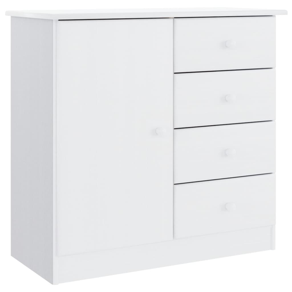 Rinskåp Alta 77X35X165 Cm Massiv Furu