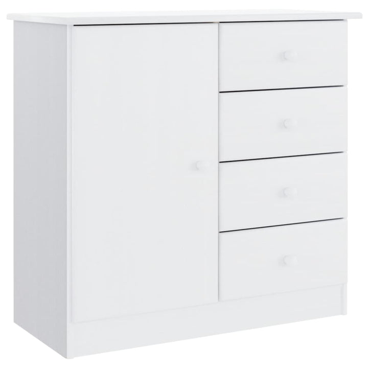 Rinskåp Alta 77X35X165 Cm Massiv Furu