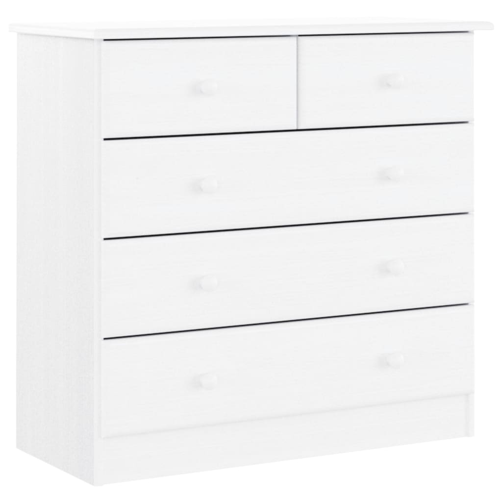 Rinskåp Alta 77X35X165 Cm Massiv Furu