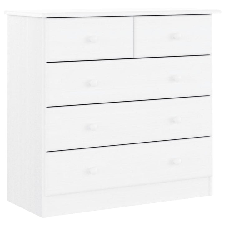 Rinskåp Alta 77X35X165 Cm Massiv Furu