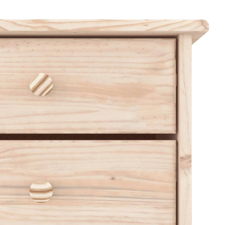 Skoskåp Alta 77X35X96 Cm Massiv Furu