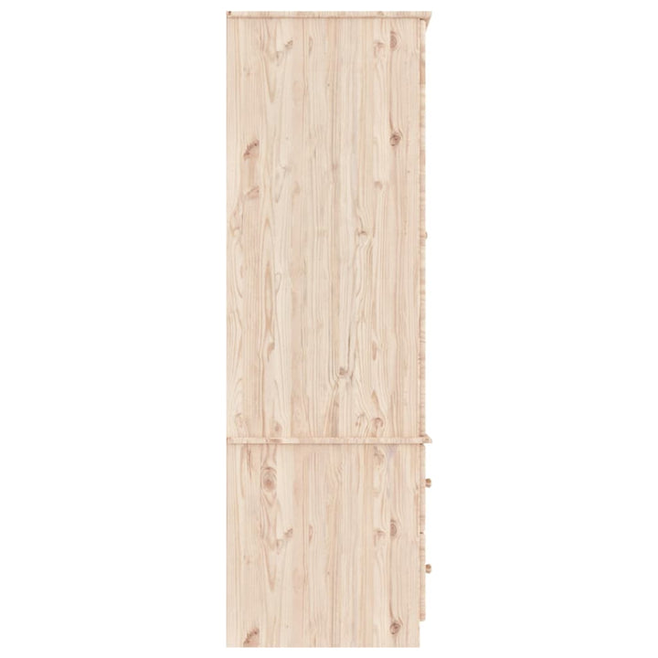 Klädskåp Alta 90X55X170 Cm Massiv Furu