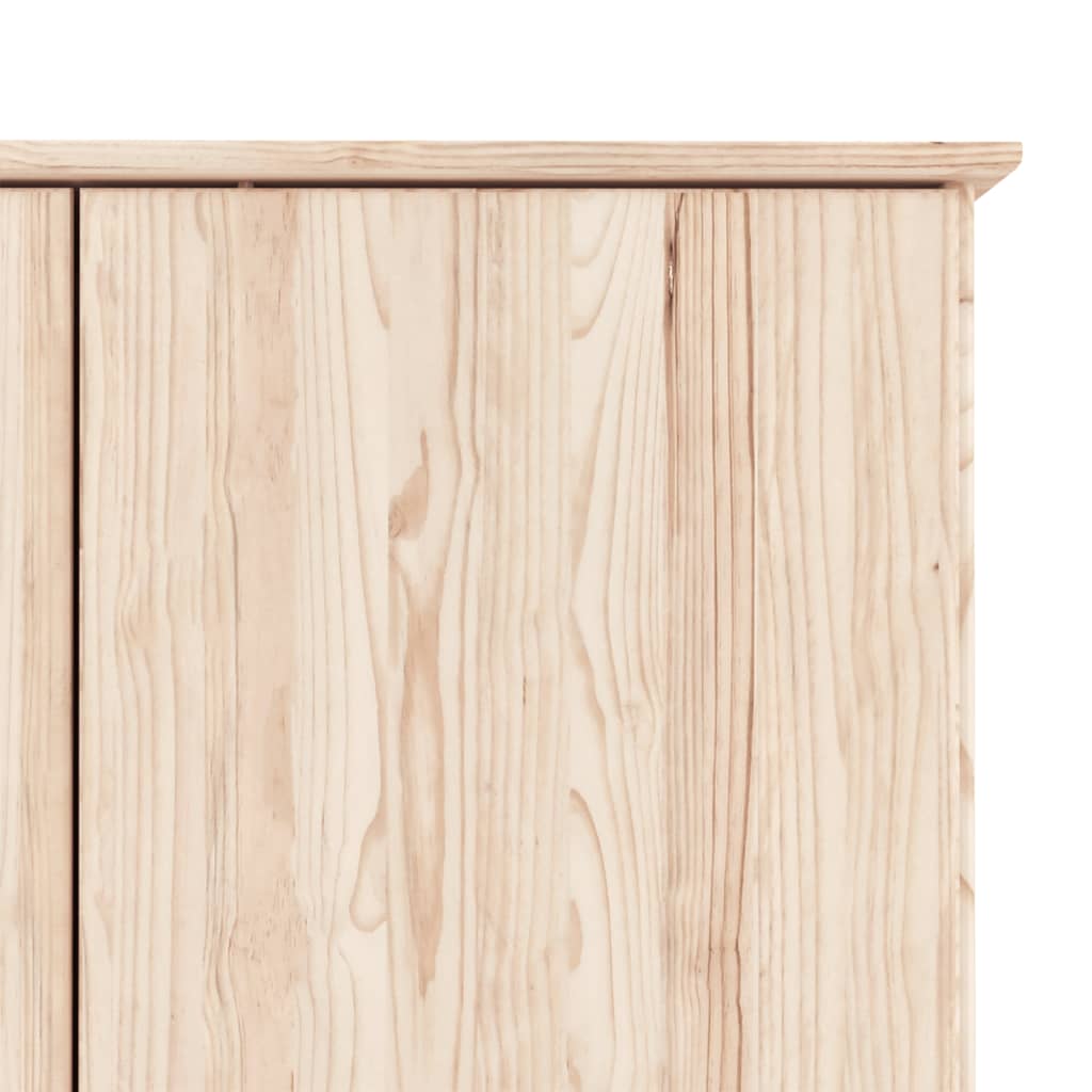 Klädskåp Alta 90X55X170 Cm Massiv Furu