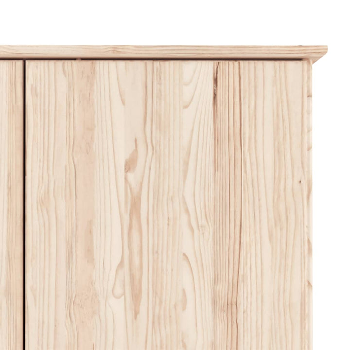 Klädskåp Alta 90X55X170 Cm Massiv Furu