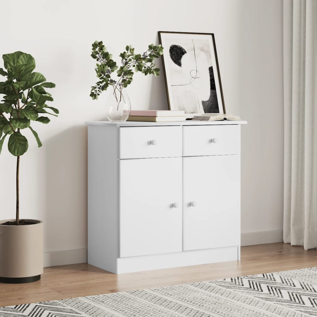 Skänk Alta 77X35X73 Cm Massiv Furu