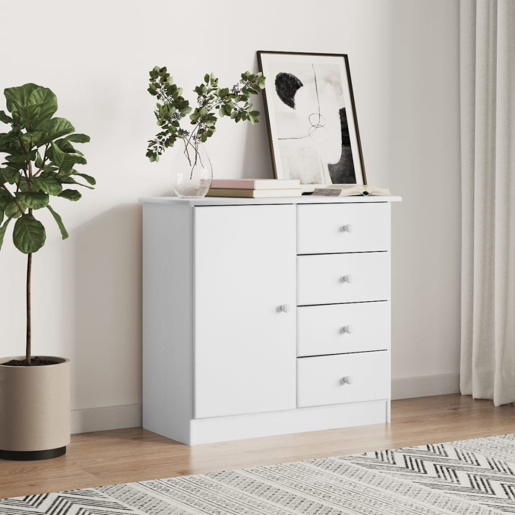 Skänk Alta 77X35X73 Cm Massiv Furu
