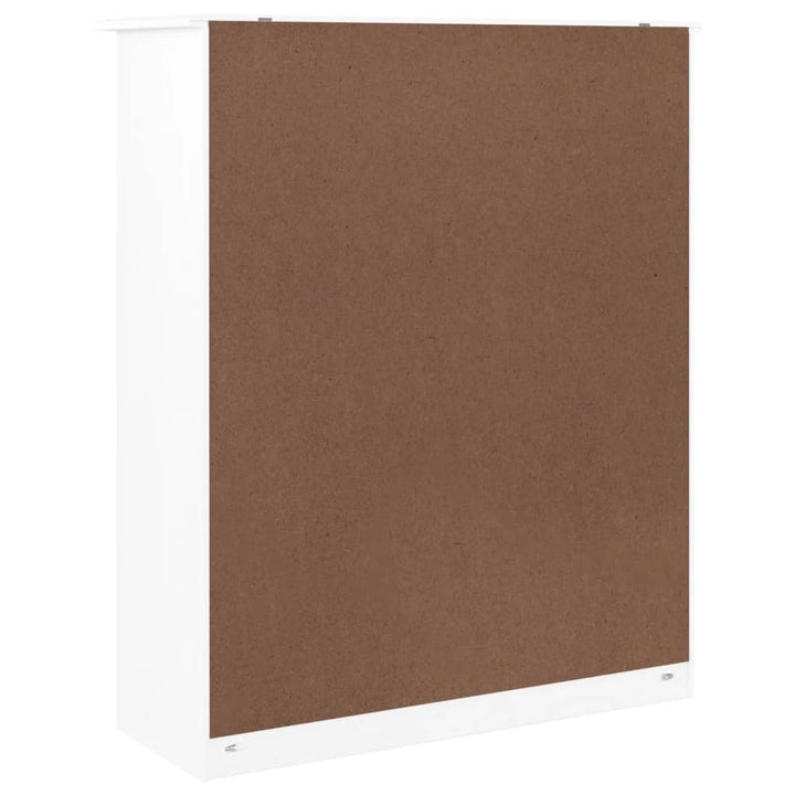 Överdel Kommod Alta 77X30X92 Cm Massiv Furu
