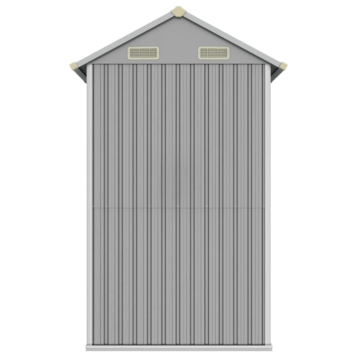 Trädgårdsskjul 192X152,5X237 Cm Galvaniserat Stål