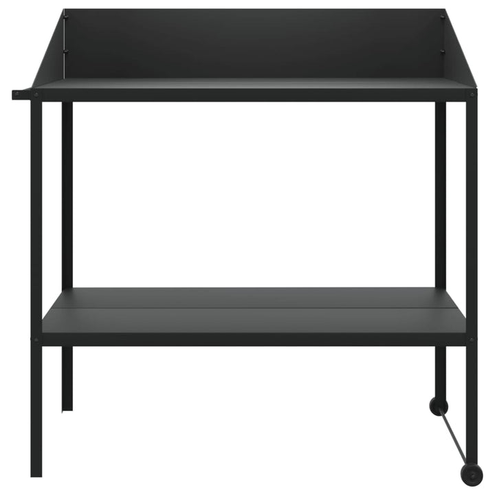 Växtställ Antracit 100X54,5X100 Cm Galvaniserat Stål