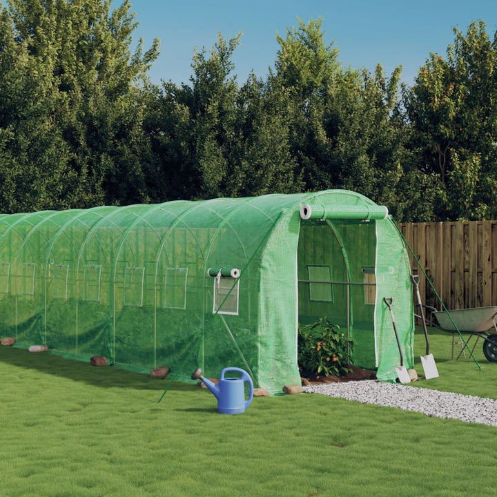 Växthus Med Stålram 8 M²