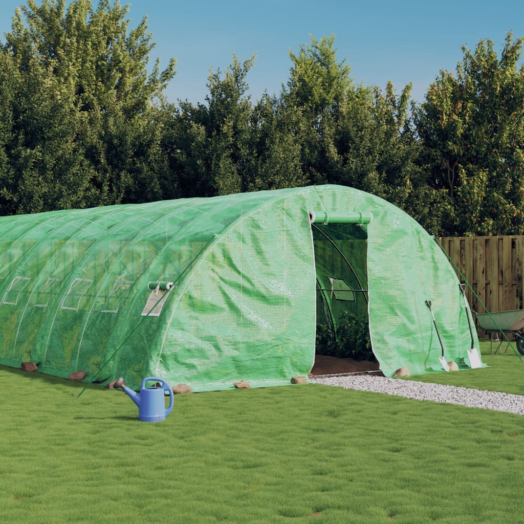 Växthus Med Stålram 30 M² 6X5X2,3 M