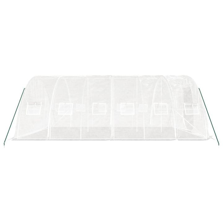 Växthus Med Stålram 30 M² 6X5X2,3 M