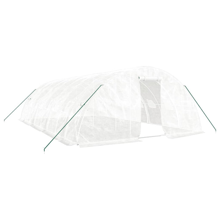 Växthus Med Stålram 40 M² 8X5X2,3 M