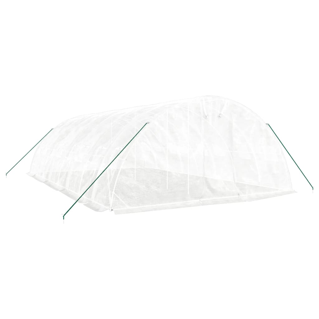 Växthus Med Stålram 40 M² 8X5X2,3 M