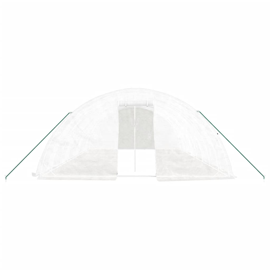 Växthus Med Stålram 40 M² 8X5X2,3 M