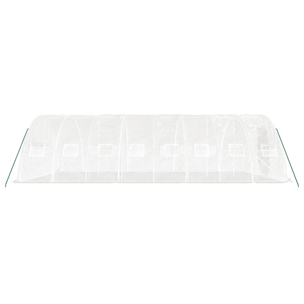 Växthus Med Stålram 40 M² 8X5X2,3 M