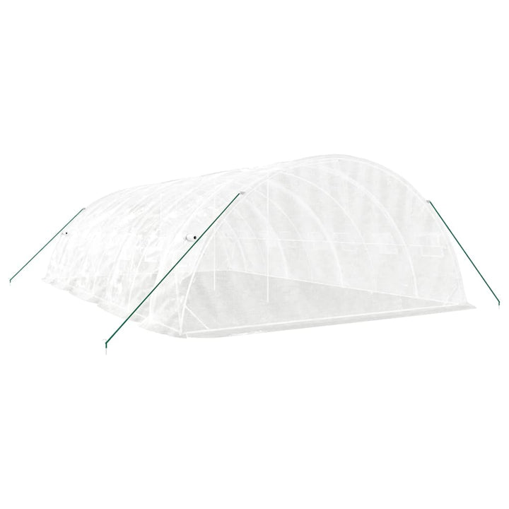 Växthus Med Stålram 40 M² 8X5X2,3 M