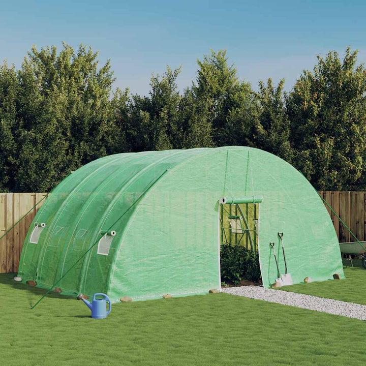 Växthus Med Stålram 84 M² 14X6X2,85 M