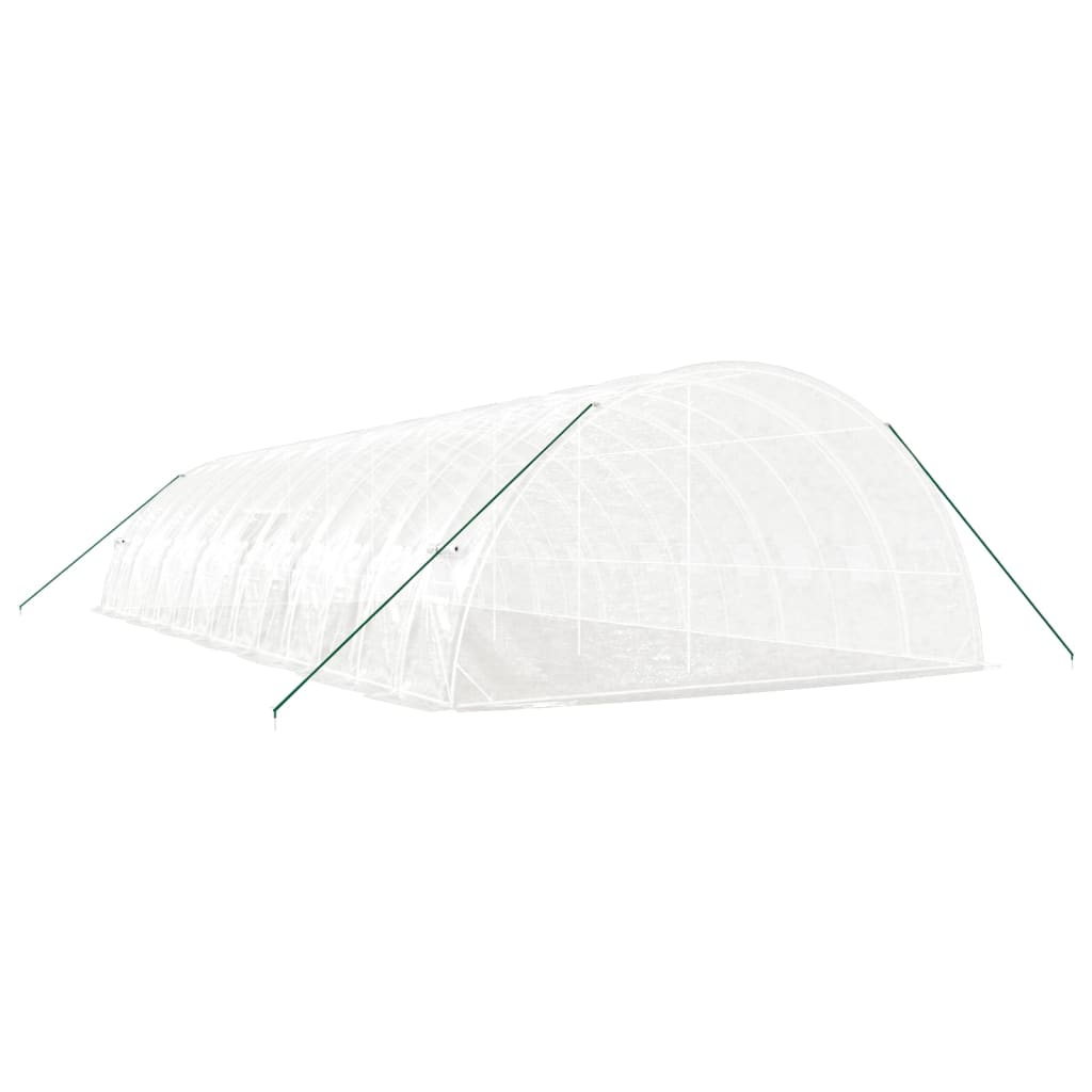 Växthus Med Stålram 84 M² 14X6X2,85 M