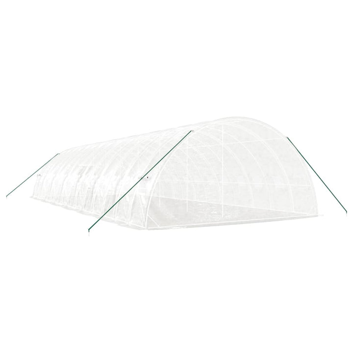Växthus Med Stålram 84 M² 14X6X2,85 M