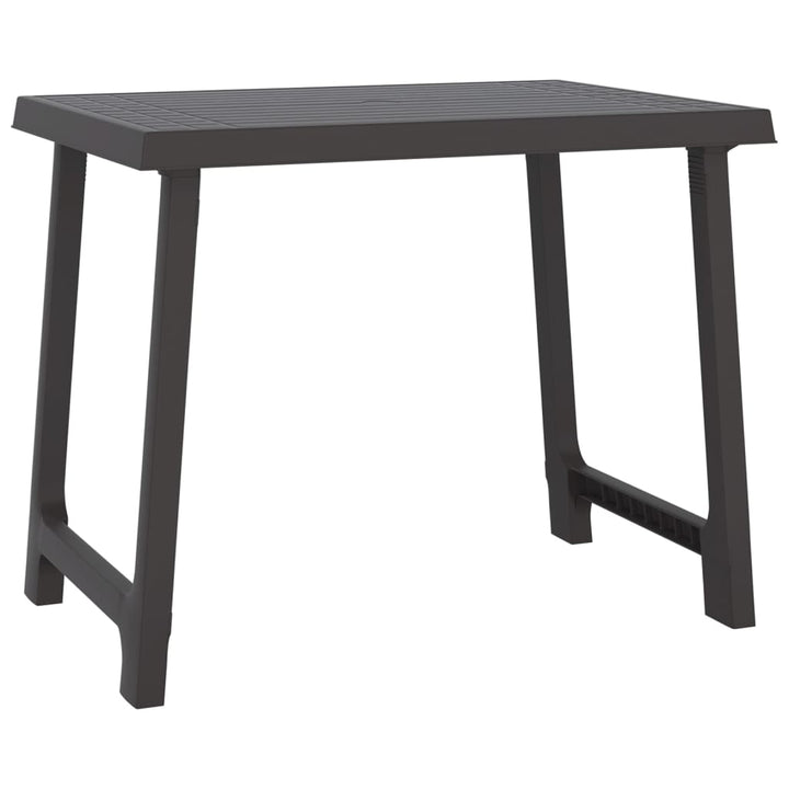 Campingbord 79X56X64 Cm Pp Träutseende
