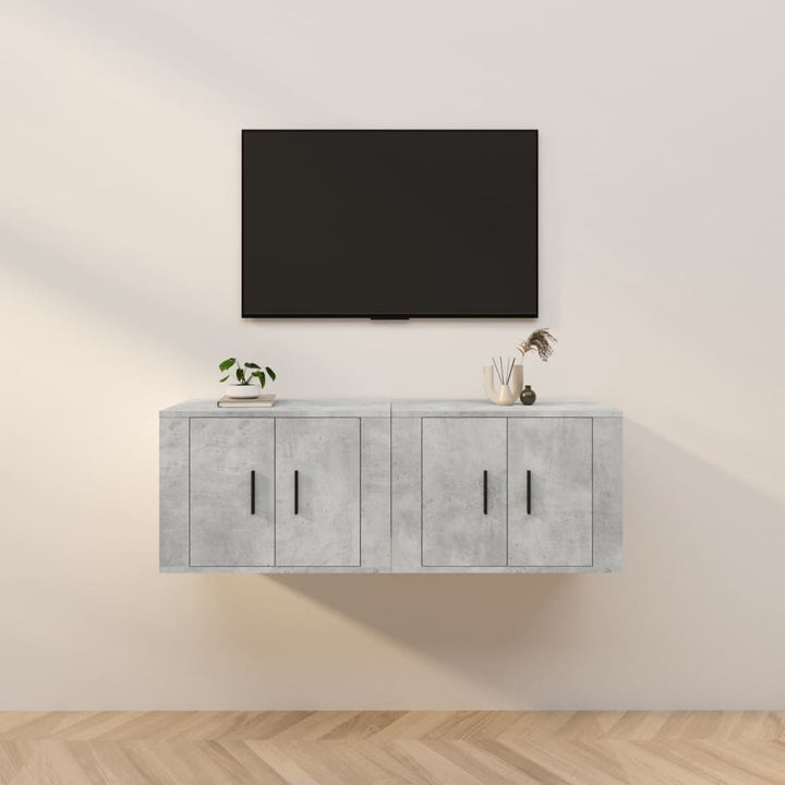 Väggmonterade Tv-Skåp 3 St 80X34,5X40 Cm