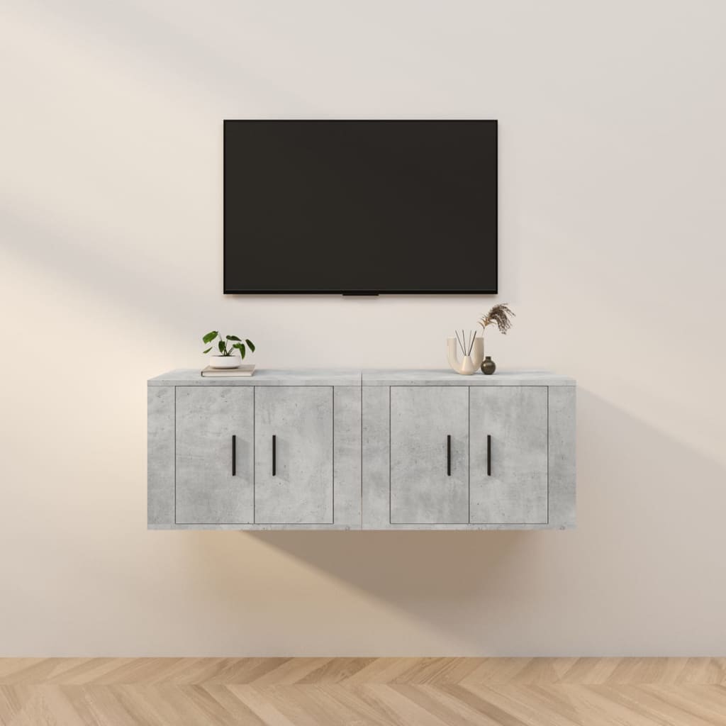 Väggmonterade Tv-Skåp 3 St 80X34,5X40 Cm