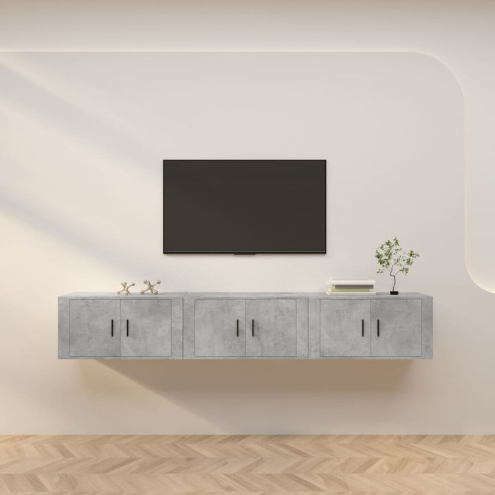Väggmonterade Tv-Skåp 2 St 57X34,5X40 Cm