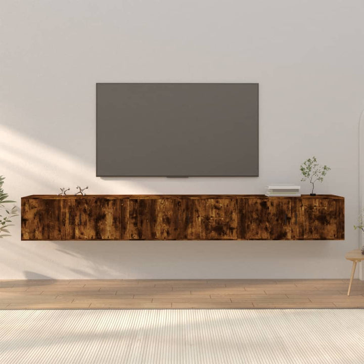 Väggmonterade Tv-Skåp 2 St 57X34,5X40 Cm