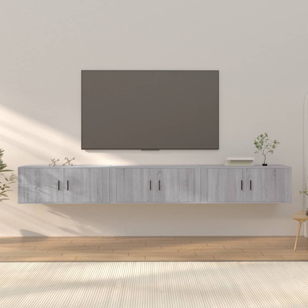 Väggmonterade Tv-Skåp 2 St 57X34,5X40 Cm